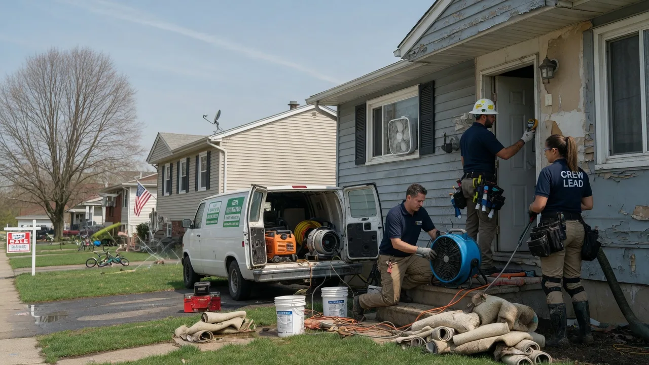 Flood Cleanup in Hartland, MI near me