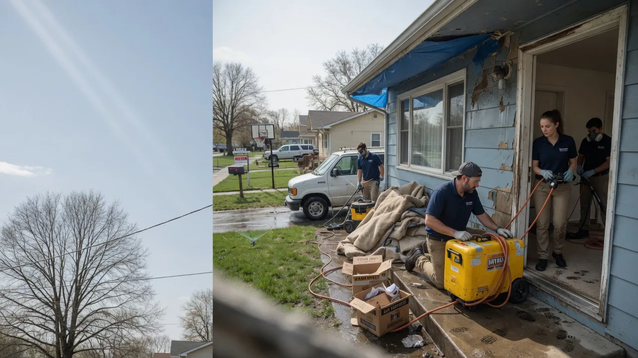 Basement Flood Cleanup in Hartland, MI near me